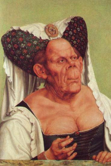Quentin Matsys A Grotesque Old Woman oil painting picture